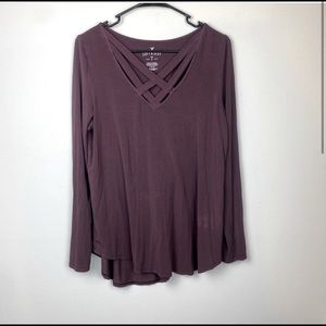 American Eagle Long Sleeve Top